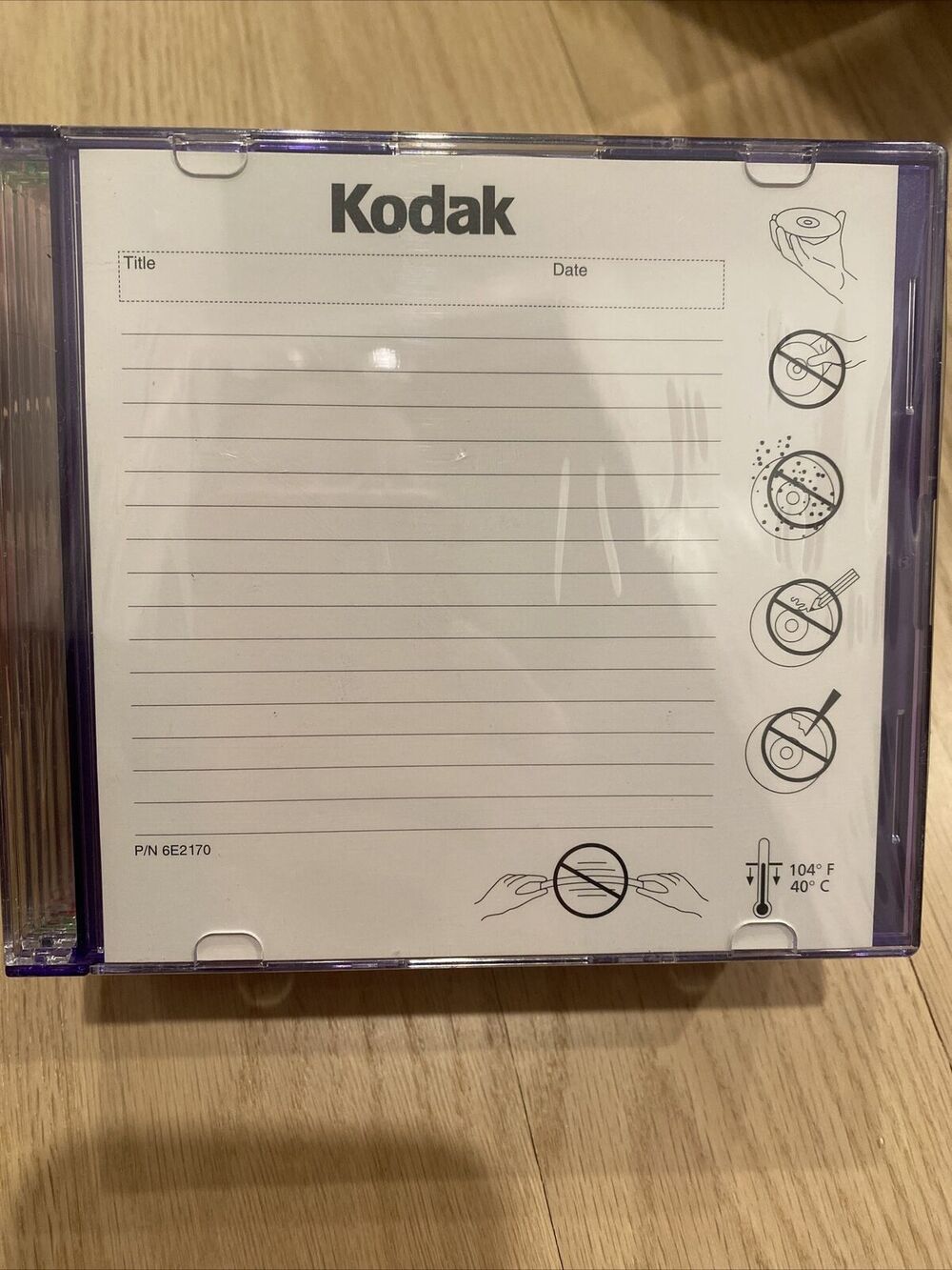 Kodak CD-R Ultima 80 Recordable CD-R Discs - Pack Of 10 NIP